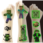 Временное переводное тату Minecraft Майнкрафт Chuangmei татуировка для детей 4 страницы (AN)33521