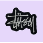 Патч термонашивка Stussy - термонаклейка, заплатка на одежду, сумки  A (AN)32064