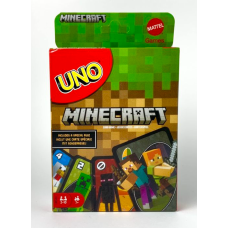 Настольная карточная игра Уно Майнкрафт для детей (UNO Minecraft) AN20361