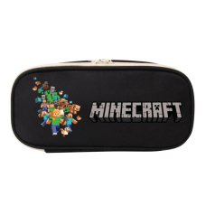 Пенал для канцелярии школьный Крипер Minecraft Майнкрафт черный  (AN)32664