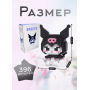 Конструктор фигурка Kuromi  мини блоки Magic Blocks  в  корейском стиле геншен, манги, hello kitty, Санрио Китти, Мелоди для детей и взрослых  y2k kpop 396 деталей (AN) 32168