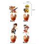 Картонные топперы на праздничный торт и кексы на День рождение Paw Patrol  Щенячий патруль  (AN)21208