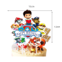 Картонные топперы на праздничный торт и кексы на День рождение Paw Patrol  Щенячий патруль  (AN)21208