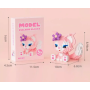 Конструктор фигурка Лиса  (Kuromi ) геншен, манги, hello kitty, Санріо Кітті, Мелоди для девочек  мини блоки y2k kpop 533 деталей (AN)21196