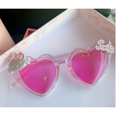 Детские солнцезащитные очки в форме Сердца Love  hello kitty розовый (AN) 34209
