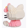 Конструктор фигурка  Hello Kitty 3- D мини блоки Magic Blocks  в  корейском стиле геншен, манги, hello kitty, Санрио Китти, Мелоди для детей и взрослых  y2k kpop 382 деталей (AN) 32169