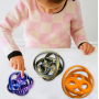 3D Антистресс Шар вращающийся для снятия стресса и беспокойствия Fidget Spinner зелёный  (AN)330247