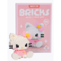 Конструктор фигурка  Hello Kitty 3- D мини блоки Magic Blocks  в  корейском стиле геншен, манги, hello kitty, Санрио Китти, Мелоди для детей и взрослых  y2k kpop 382 деталей (AN) 32169