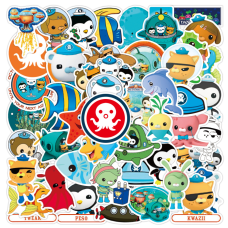 Набор многоразовых виниловых наклеек Octonauts Октонавты - стикербомбинг на авто телефон ноутбук стену 50шт (AN)45204 Набор многоразовых виниловых наклеек Octonauts Октонавты - стикербомбинг на авто телефон ноутбук стену 50шт (AN)45204