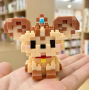 Конструктор детский блочный Pixel mini blocks Пес Йоркширский терьер 219 дет 34097(AN)