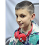Детские беспроводные наушники Spider-Man накладные c Bluetooth и микрофоном для мальчика регулируемый размер красный (AN)34095