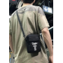 Барсетка мужская спортивная сумка-мессенджер кросс-боди stussy стуси черный (AN)26580