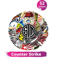 Наклейки многоразовые водоотталкивающие стикеры CSGO / кс го -52 шт Counter Strike стикербомбингдля телефона, ноутбука, планшета, скейтборда, самоката, велосипеда. (II) 20384 Наклейки многоразовые водоотталкивающие стикеры CSGO / кс го -52 шт Counter Strike стикербомбингдля телефона, ноутбука, планшета, скейтборда, самоката, велосипеда. (II) 20384