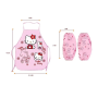 Фартук для творчества непромокаемый розовый с нарукавниками Hello Kitty (II)  34350
