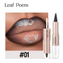 Двухстороннее средство для губ (Карандаш + Глянец) Leaf Poem Lip 2 in 1 Эффект Омбре / Плампер. Оттенок 03(II) 34450
