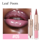 Двухстороннее средство для губ (Карандаш + Глянец) Leaf Poem Lip 2 in 1 Эффект Омбре / Плампер. Оттенок 05(II) 34452