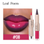 Двухстороннее средство для губ (Карандаш + Глянец) Leaf Poem Lip 2 in 1 Эффект Омбре / Плампер. Оттенок 08(II) 34455