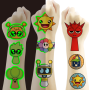 Временное переводное тату инкредибокс спрунки / Incredibox Sprunki 4 Листа татуировка для детей 13,8 х 9,8 см. (II) 34417