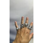 Набор колец в готическом стиле панк рок Скелет Голова Льва Fashion Jewelry 16шт (AN)34367