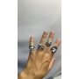 Набор колец в готическом стиле панк рок Скелет Голова Льва Fashion Jewelry 16шт (AN)34367