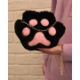 Пушистая, мягкая аниме сумочка Лапка подростковая для косплея Hello Kitti Куроми Kuromi черный (AN)26367