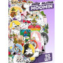 Детские наклейки Туве Янссон - Муми-тролли Moomin 50шт для скрапбукинга, буллет-журнала,  на телефон ноутбук стену самокат Водостойкие стикеры для оклеивания(AN)34265