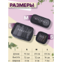 Набор дорожных органайзеров косметичек прозрачных Neatness-Beauty-Etc. 3шт Черный (AN)20971