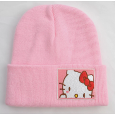 Шапка hello kitty с отворотом, аниме, геншен, манги, Санрио Китти, Мелоди рожевый (AN)32886