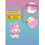 Конструктор фигурка Мелоди  (Kuromi ) геншен, манги, hello kitty, Санріо Кітті, Мелоди для девочек  мини блоки y2k kpop 145 деталей (AN) 21200