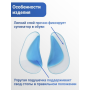 Силиконовые ортопедические супинаторы стельки от плоскостопия полустельки многоразовые KORNI (II) 26249