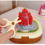 Дитячий набір для ліплення з тіста Animal Barber letop baby Перукарня Салон краси для тварин, Ігровий набір для творчості барбершоп із пластиліном, формами та ножицями AN 34640