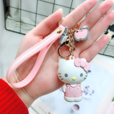 Брелок Хеллоу Китти Hello Kitty бело-розовый 2(AN)26211 Брелок Хеллоу Китти Hello Kitty бело-розовый 2(AN)26211