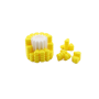 3D Головоломка-конструктор Кукурудза антистрес Corn Puzzle розвиваючий пазл-брелок для дітей та дорослих Жовтий (AN)34624