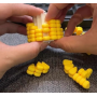 3D Головоломка-конструктор Кукурудза антистрес Corn Puzzle розвиваючий пазл-брелок для дітей та дорослих Жовтий (AN)34624