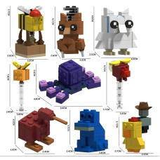 Набор фигурок конструктор Роблокс ROBLOX, Grow a Garden, Вирости сад совместимы с легo конструкторами  Set 9 штук (AN)34429