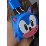 Детские беспроводные наушники  Sonic Ёжик накладные c Bluetooth и микрофоном для мальчик для девочки регулируемый размер голубой (AN)34469