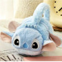 Детские меховые наушники из искусственного меха ушные помпы Стич Stitch голубой 34479 (AN)