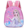 Детский дошкольный рюкзак  для садика (Портфель) Frozen Ельза Холодное сердце для девочек с мягкой спинкой  розовый (AN)34489