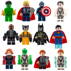 Набор фигурок конструктор iBlock Марвел Marvel Captain America Мстители Халк Супер мен Hero Set 12 штук (AN)315315
