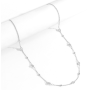 Цепочка на пояс живот талию Fashion Jewelry серебристая со стразами (II) 18967