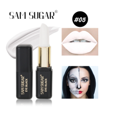 Белая помада грим  для губ и лица готическая косплей SAM SUGAR (II) 32208