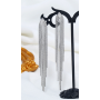Вечерние серьги длинные  висячие 9 см бижутерия серебристые  Fashion Jewelry (II)  32204