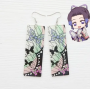 Сережки Шиноба Кочо Kimetsu no Yaiba Клинок, що розсікає демонів Demon Slayer косплей (II) 32877