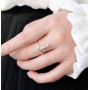 Кольцо Котик покрытие серебро 925 серебристый цвет Fashion Jewerly (II) 32215