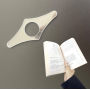 Держатель-закладка для страниц книги на палец, 2 штуки, прозрачный акрил, 8,6×3,8 см (II) 33993