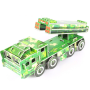 3D пазл HIMARS трёхмерный конструктор KORNI объемный ракетная установка 28*21 (II) 33545