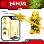 Набор фигурок конструктор Ниндзяго ninjago Джей Кай Зейн Коул Ллойд Ниа Ниндроид Гармадон 6 штук (II) 33524