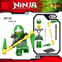 Набор фигурок конструктор Ниндзяго ninjago Джей Кай Зейн Коул Ллойд Ниа Ниндроид Гармадон 6 штук (II) 33524