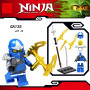 Набор фигурок конструктор Ниндзяго ninjago Джей Кай Зейн Коул Ллойд Ниа Ниндроид Гармадон 6 штук (II) 33524