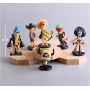 Фигурки игровые  аниме Ван Пис One Piece Set 6 шт  на подставке ПВХ 6-9см (II) 33032